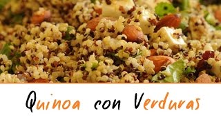 Cómo cocinar Quinoa con Verduras  ComoCocinarnet [upl. by Rad231]