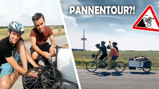 Die HÄRTESTE CHALLENGE fürs QUANDEM  400km Radtour mit Zuschauern [upl. by Arerrac]