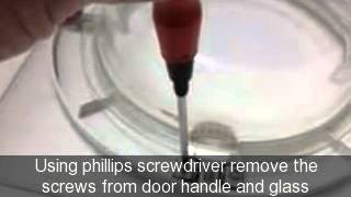 How to change a washing machine door handle [upl. by Amle]