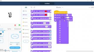 Mblock coding for Mbot Lesson 1 [upl. by Aniryt]