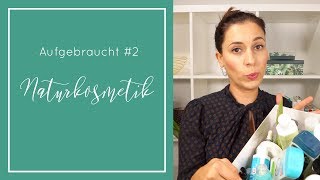 Aufgebraucht 2  Naturkosmetik Empties XXL 2018 [upl. by Eirac]