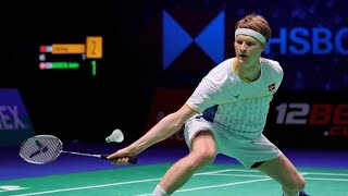 LOH Kean Yew Vs Anders ANTONSEN  BWF Badminton Korea Open 2023 MS Finals Live Updates [upl. by Ecyt]