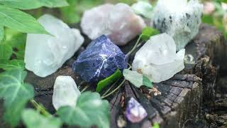 Music to Cleanse and Purify Spiritual Items crystals jewelry feathers etc Crystal Frequency [upl. by Yelekalb156]