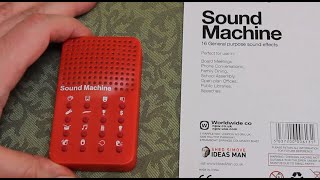 Sound Machine  The Original RED one  Detailed Hands on review  all 16 sounds  By NPW [upl. by Rovert]