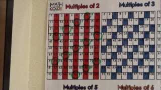 Multiplication Multiples of 8 are also multiples of 2 and 4 Math in Color [upl. by Clance]