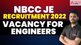 NBCC JE Recruitment 2022  NBCC JE Vacancy Out  NBCC Recruitment 2022 [upl. by Atiner]