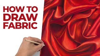 How to Draw Fabric Folds or Cloth [upl. by Sapowith]