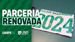 JUNTOS POR MAIS UMA TEMPORADA SICOOB MAXICRÉDITO PATROCINA O VERDÃO EM 2024 [upl. by Alorac]