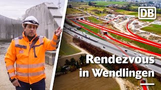 Rendezvous in Wendlingen – Der Anschluss von Stuttgart 21 und der Neubaustrecke [upl. by Edmon]