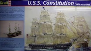 USS Constitution Revell 196 Part 11 Mizzenmast and Shroud installation [upl. by Atiker47]