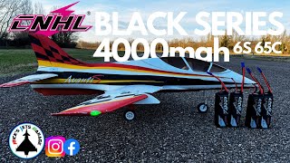 FREEWING AVANTI’S 80mm  CNHL BLACK SERIES 4000mah 6S 65C REVIEW AND FLIGHT VIDEO [upl. by Erodasi]