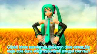 Hatsune Miku  Levan Polkka Turkish SubTürkçe Altyazılı [upl. by Aerdma]