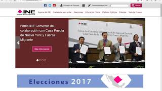 Como Activar mi Credencial para Votar en Linea [upl. by Hametaf]