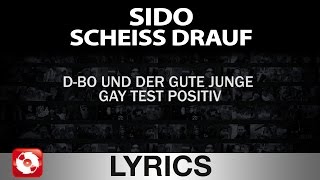 SIDO  SCHEISS DRAUF AGGROTV LYRICS KARAOKE OFFICIAL VERSION [upl. by Levania]