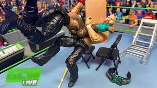 REIGNS VS MOXLEY GCW LIVE FULL SHOW HIGHLIGHTS WWE Action Figure Match [upl. by Edras]