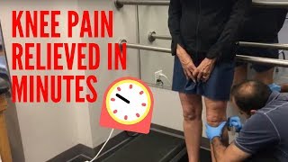 Knee Pain Relieved In Minutes THIS IS REAL [upl. by Oirasor]