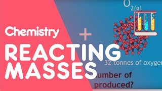 Calculating Masses In Reactions  Chemical Calculations  Chemistry  FuseSchool [upl. by Rahel126]