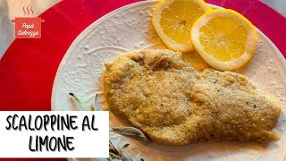 SCALOPPINE AL LIMONE semplici e veloci [upl. by Aseena489]