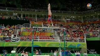 NBC Daria Spiridonova UB TF 2016 Olympics [upl. by Sinnard]