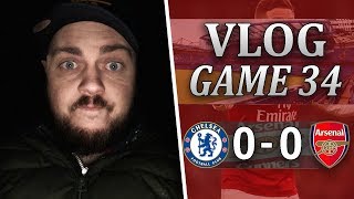 CHELSEA 0 v 0 ARSENAL  THATS A DECENT RESULT  MATCHDAY VLOG [upl. by Erodisi498]