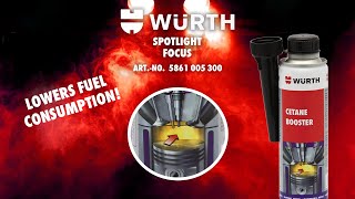 Lower your fuel consumption with Würths Diesel Additive Cetane Booster [upl. by Aikkan532]