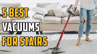 ✅Best Vacuums for Stairs 2024  Top 5 Best Vacuums for Stairs [upl. by Chaille]