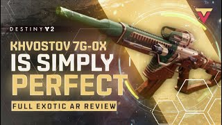 The Exotic KHVOSTOV is Simply Perfect in Destiny 2 The Final Shape [upl. by Lull]