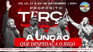 CULTO DE CURA E LIBERTAÇÃO  A UNÇÃO QUE DESPEDAÇA O JUGO [upl. by Raimes408]