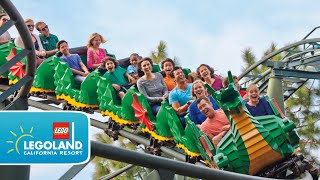 Experience THE DRAGON at LEGOLAND® California Resort [upl. by Gorman782]