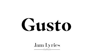 Zack Tabudlo  Gusto ft Al James Lyrics [upl. by Asusej55]