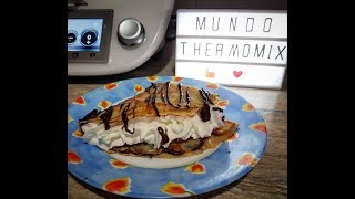 CREPES CON THERMOMIX CREP  CREPE CREPA CON THERMOMIX [upl. by Osric]