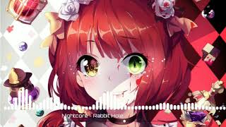 8D Nightcore  Rabbit Hole [upl. by Olly565]