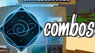 COMBOS COM SPACE  Elemental Battlegrounds [upl. by Addy]