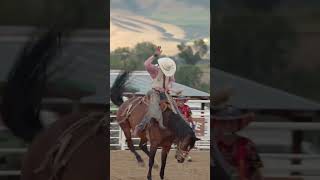 What a wild ride Does rodeo get any better than this NFR NFR2023 cowboy bullriding prorodeo [upl. by Tirb913]