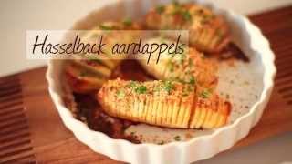 Hasselback aardappels [upl. by Mccormac]