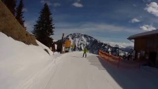 Skiwelt  Westendorf Piste 111 Windau Abfahrt  Piste 117 Neuhögen Abfahrt [upl. by Katzir]