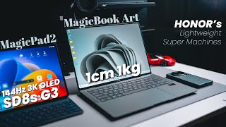 HONOR MagicBook Art 14  MagicPad 2 Incredibly THIN But POWERFUL Best Everyday Devices [upl. by Payne]