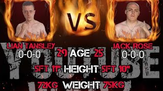 LIAM TANSLEY V JACK ROSE  BARE KNUCKLE [upl. by Groot]