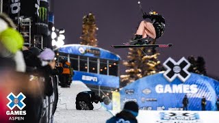 Kelly Sildaru wins Womens Ski SuperPipe silver  X Games Aspen 2019 [upl. by Talbot]