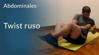 Ejercicios abdominales  Twist Ruso [upl. by Nyvek]