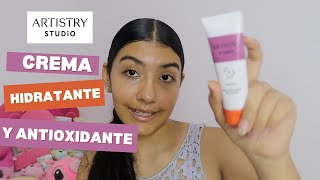 Probé la crema hidratante amp antioxidante de Artistry Studio  lauralau19 [upl. by Dewar]