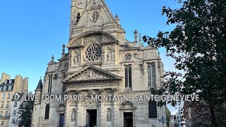 Live from Paris  Montaigne Sainte Genevieve [upl. by Alios228]