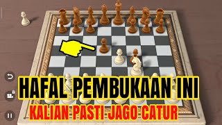 4 Variasi serangan catur putih dalam pembuatan Kings Gambit abazhia defence [upl. by Vastah256]