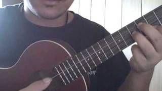 Mandy Moore  Only Hope uke tutorial [upl. by Ycak]