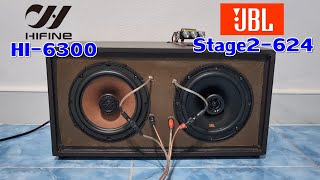 Speaker review  รีวิว Speaker comparison HiFine HI6300 vs JBL Stage2624 [upl. by Glasgo787]