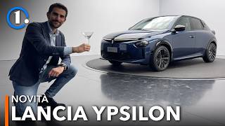 Nuova YPSILON la prima Lancia del futuro da 29000 euro [upl. by Nnylesor]