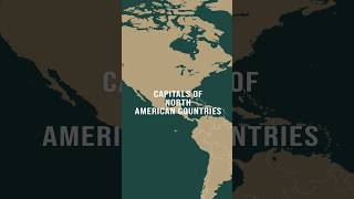 North america countries capital  Capital of north america countries shorts gk northamerica [upl. by Ring]