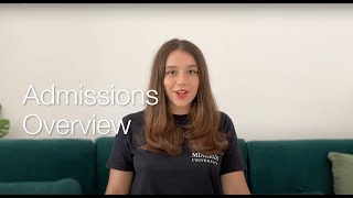 Admissions Overview  Minerva University Application Advice [upl. by Nwahsek]