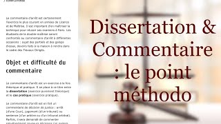 MÉTHODOLOGIE  LA DISSERTATION JURIDIQUE amp LE COMMENTAIRE DE TEXTE I ESSENTIELS [upl. by Barbour144]