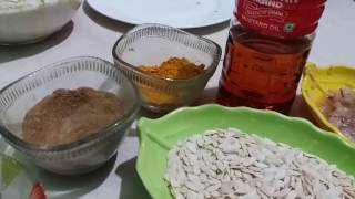 Hoe to prepare at home char magaz masala sabzi recipe in hindi Inian dish [upl. by Dwain]